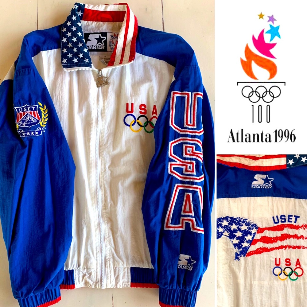 Vintage STARTER 1996 USA Olympic Team Jacket